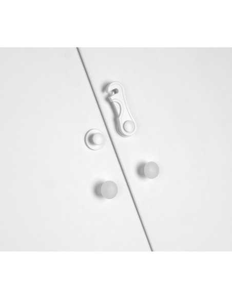 Cierre seguridad frontal con pestillo INOFIX Blanco pack 2 | Compra ahora