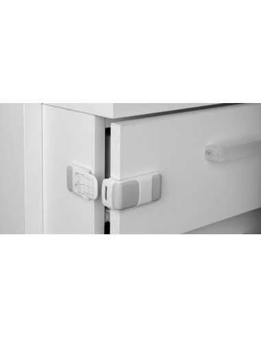 Cierre seguridad lateral INOFIX Blanco | Listo para instalar