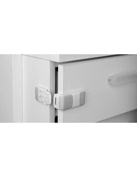 Cierre seguridad lateral INOFIX Blanco | Listo para instalar