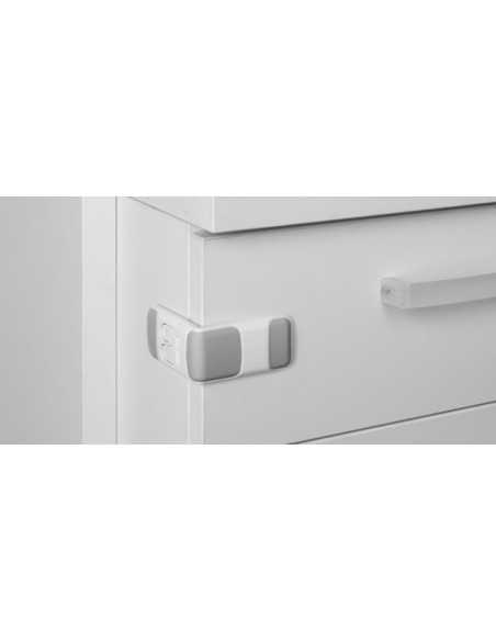 Cierre seguridad lateral INOFIX Blanco | Listo para instalar