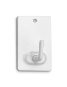Colgador gancho multiuso INOFIX Blanco pack 2u | Aprovecha la oferta