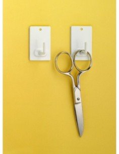 Colgador gancho multiuso INOFIX Blanco pack 2u | Aprovecha la oferta 2