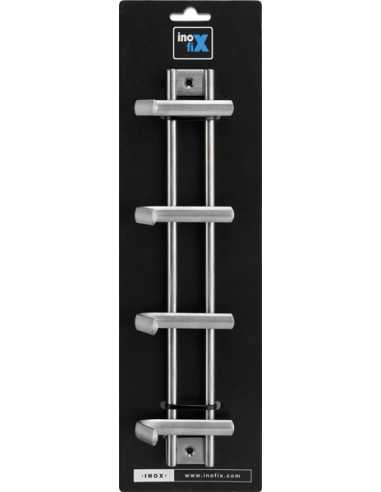 Colgador 4 Ganchos INOFIX Acero Inoxidable | Haz tu pedido