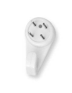 Colgador de pared INOFIX Cuelgafácil Blanco 4 unidades | Añadir al carrito