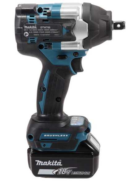 LLAVE DE IMPACTO DTW700Z BL 18V LXT 1/2 700NM MAKITA