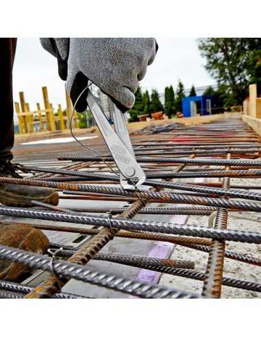 Tenaza rusa de fuerza KNIPEX 300mm cromado/galvanizado Gran efecto palanca