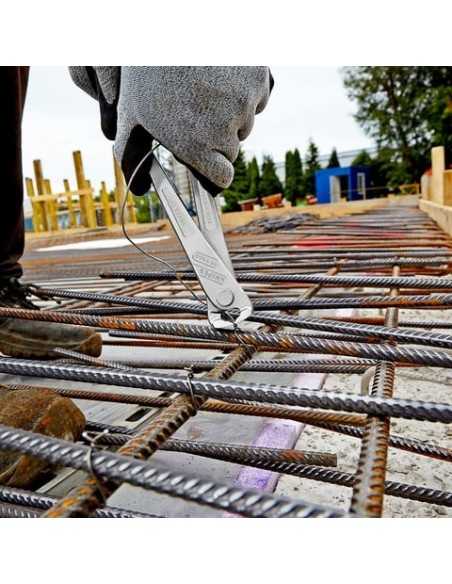 Tenaza rusa de fuerza KNIPEX 300mm cromado/galvanizado Gran efecto palanca