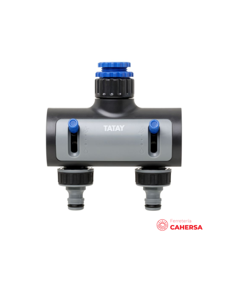 Racor TATAY Hembra 2 vias premium | Hogar TATAY