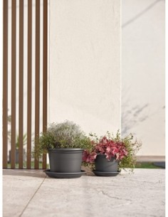 Maceta Vaso TERAPLASTIC Cilindro Basic Terracotta 20cm 2