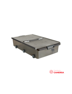 Caja bajo cama ruedas TATAY 63 L Fume 2