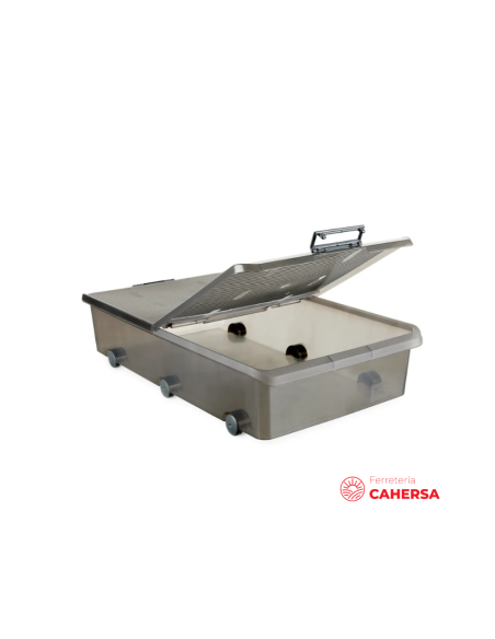 Caja bajo cama ruedas TATAY 63 L Fume | Hogar TATAY