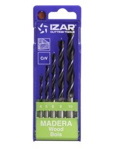 Brocas para Madera IZAR Juego 5 pz