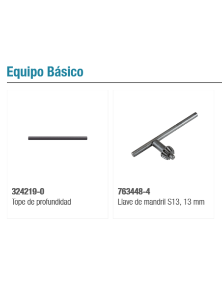 TALADRO PERCUTOR HP1640 13MM 680W MAKITA