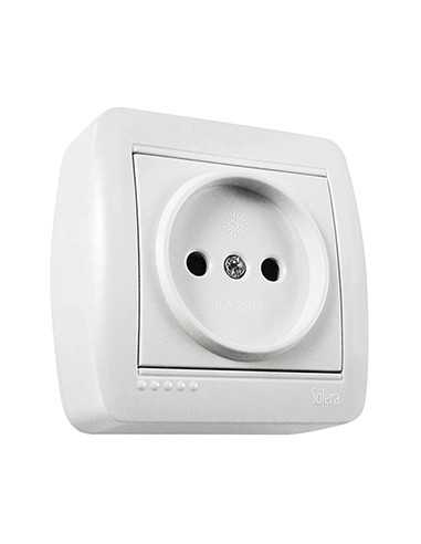 Base de enchufe supervidie blanca 10A | Cómpralo online