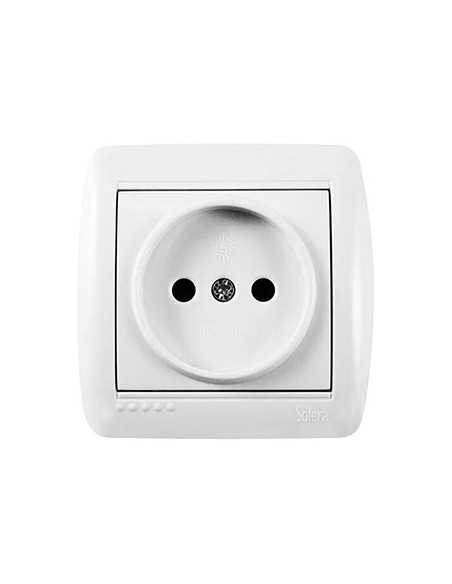 Base de enchufe supervidie blanca 10A | Cómpralo online