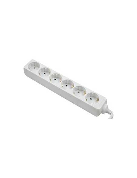 Base de enchufes 6 Tomas Cable 3*1,5mm 1,5m | Cómpralo online