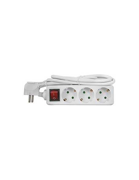Base de enchufes 3 Tomas con Interruptor Cable 3*1,5 3m | Cómpralo online