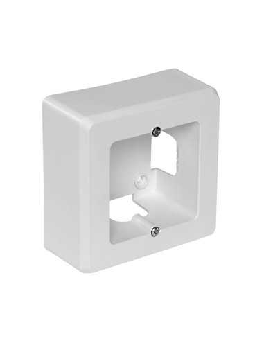 Zócalo mecanismos superficie universal 1 elemento 94x96x43mm | Cómpralo online