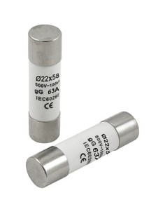 Fusible Cerámico C80 22x58mm 63A Ref. 30863 | Cómpralo online 2