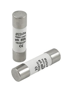 Fusible Cerámico C80 22x58mm 60A Ref. 30880 | Cómpralo online 2