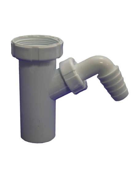 Racor Extensible T-204 Desague lavadora con tuerca loca 1…