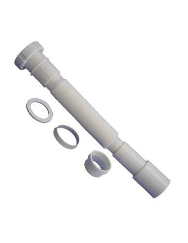 Sifón desague Extensible T-39 Tuerca loca con boca encolable…