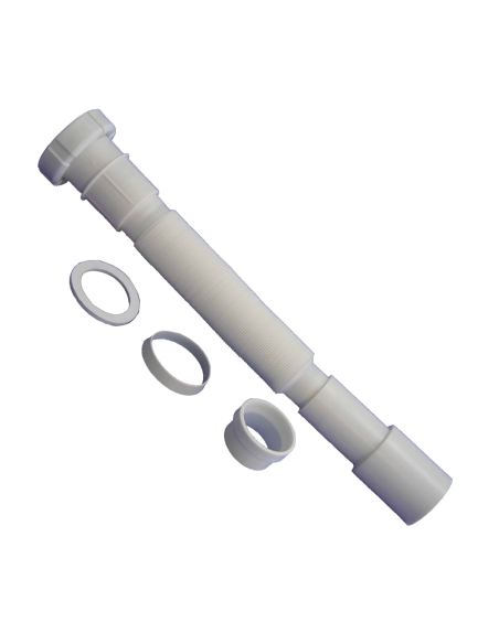 Sifón desague Extensible T-39 Tuerca loca con boca encolable…
