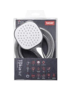 Kit de Duche TATAY Tokio Cromado | Hogar TATAY 2