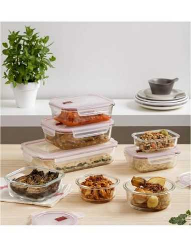 Set de 3 Fiambreras de Alimentos Cook&Eat TATAY Vidrio,…