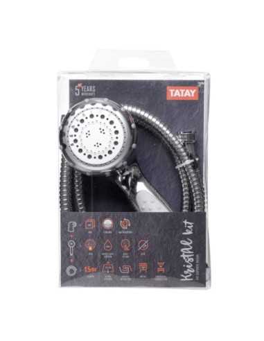 Ducha TATAY Kristal Cromada | Hogar TATAY