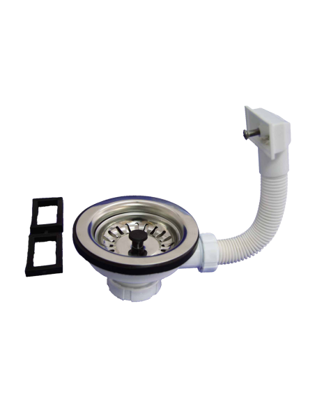 Válvula desague Baja cesta vástago/plástico T-72BP con…