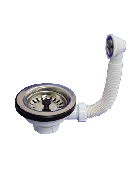 Válvula desague Baja cesta vástago/plástico T-72RBM con…