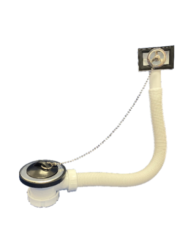 Válvula desague T-68 con rebosadero Ø70 x 1 1/2-Ø40 | Compra…