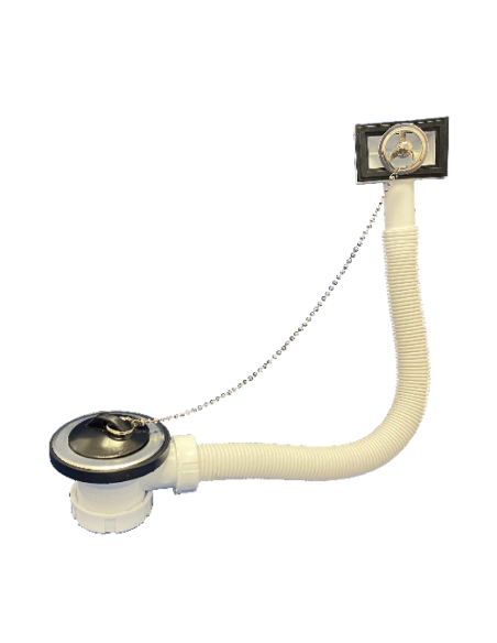 Válvula desague T-68 con rebosadero Ø70 x 1 1/2-Ø40 | Compra…