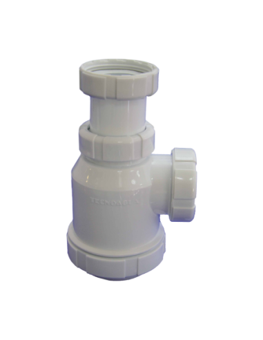 Sifón desague botella T-4M Mini Racor extensible 1 1/4 x 1…