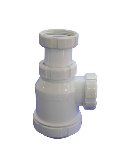 Sifón desague botella T-4M Mini Racor extensible 1 1/4 x 1…