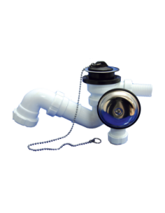 Desague Bañera T-64C sifónico orientable Válvula/cadena Tubo…
