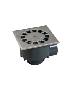 Sumidero desague PVC T-87I Sifónico VH Inoxidable 10x10 /…