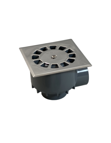 Sumidero desague PVC T-87I Sifónico VH Inoxidable 10x10 /…