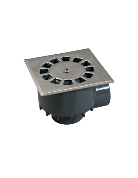 Sumidero desague PVC T-87I Sifónico VH Inoxidable 10x10 /…