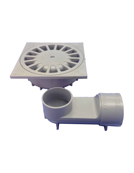 Sumidero desague PVC T-88VH Sifónico 360o 15x15 / Ø50 |…