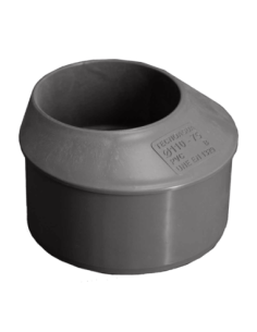 Reducción excéntrica comprimida PVC Macho-Hembra Ø110 x Ø90…