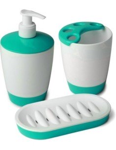 Jabonera TATAY Kristal Blanco-lima | Hogar TATAY