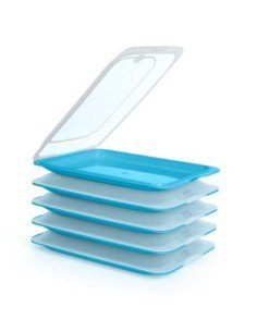 Lote de 5 Recipientes Porta Embutidos y Alimentos TATAY…