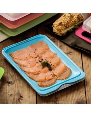 Lote de 5 Recipientes Porta Embutidos y Alimentos TATAY…