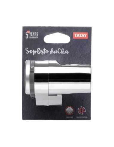 Soporte ducha TATAY multiposición Cromo | Hogar TATAY