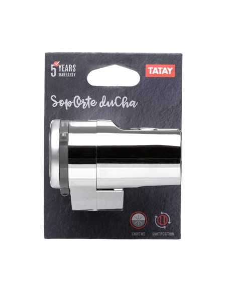 Soporte ducha TATAY multiposición Cromo | Hogar TATAY