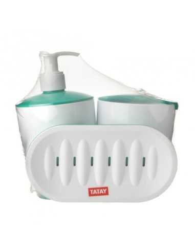 Set 3 piezas para baño TATAY Lima | Hogar TATAY