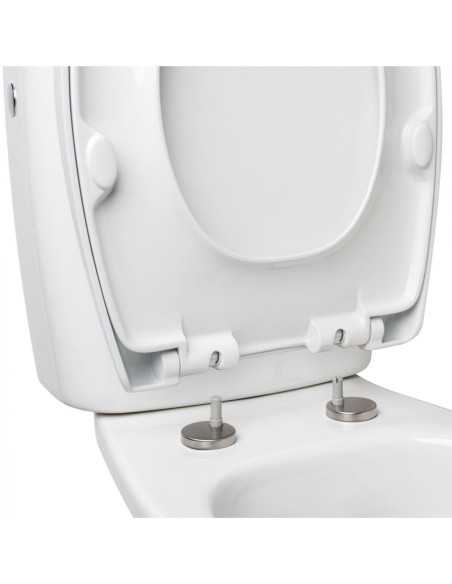 Asiento con Tapa WC TATAY Caida Lenta Blanco | Hogar TATAY