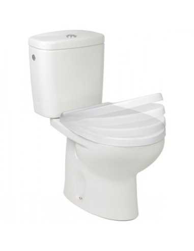 Asiento con Tapa WC TATAY Caida Lenta Blanco | Hogar TATAY